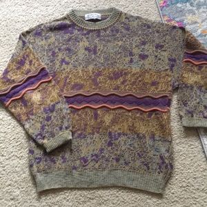 Vintage mondo di Marco novelty knit sweater